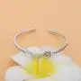HOLLP  Daughter in Law Gift Marriage Made You Family Love Made You My Daughter Cuff Bracelet with Rose Flower Wedding Jewelry Stepdaughter Gift