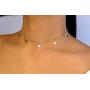 Gold Star Choker Necklace Silver Star Necklace for Women Dainty Choker Necklace Silver Gold Choker Necklaces Brandy Melville Jewelry