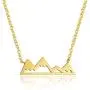 Altitude Boutique Snowy Mountain Necklace for Women Nature Lovers, Skiers, Hikers Campers (Gold, Silver, Rose Gold) Altitude Boutique Snowy Mountain Necklace for Women Nature Lovers, Skiers, Hikers Campers (Gold, Silver, Rose Gold)