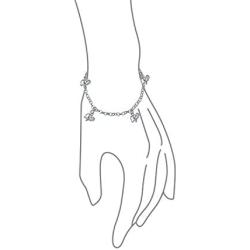 Minimalist Good Luck Multi Charm Dangling Elephant Bracelet For Women For Teen 925 Sterling Silver