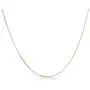 1.5MM Thin Fine Rose White Yellow 14K Real Gold Cuban Curb Chain Necklace For Women Made In Italy 14 16 18 20 24 Inch 1.5MM Thin Fine Rose White Yellow 14K Real Gold Cuban Curb Chain Necklace For Women Made In Italy 14 16 18 20 24 Inch