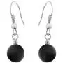 Heka Naturals Shungite Earrings for Women, EMF Protection Jewelry Made of Shungite Stone | Anti-Radiation Shungite Earrings Heka Naturals Shungite Earrings for Women, EMF Protection Jewelry Made of Shungite Stone | Anti-Radiation Shungite Earrings