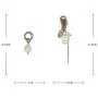 Fashion Drop Earrings Jewelry Earrings In Sterling Silver & Brass Set For Women Girls,For Birthday/Party/Christmas/Friendship Gifts