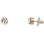 LUX ACCESSORIES Pave Panther Chain Link Bling Necklace Matching Stud Earrings