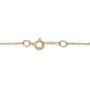 Natural Jade Necklace Pendant in 10K Gold