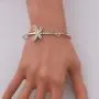 BEKECH Semicolon Butterfly Bangle Bracelet Mental Health Suicide Awareness Depression Awareness Semi Colon Jewelry Inspirational Gift for Fighter Warrior