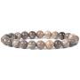 Justinstones Gem Semi Precious Gemstone 8mm Round Beads Stretch Bracelet 7 Inch Unisex