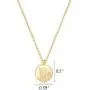 Your Always Charm Zodiac Necklace,Astrology Horoscope Constellation Zodiac Sign Pendant Necklace for Women and Girls
