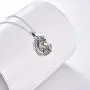 YFN Unicorn Crescent Necklace 925 Sterling Silver Unicorn Gift for Women Girls
