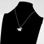 Elephant Necklace Elephant Jewelry for Girls with Initial Elephant Gifts Elephant Lover Gifts