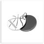 Xusamss Punk Jewelry Titanium Steel Basketball Medallion Pendant Coin Necklace