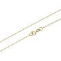 1mm thick 14k gold plated sterling silver 925 Italian diamond cut BALL bead chain necklace bracelet anklet - 6'', 8'', 10'', 12'', 14'', 16'', 18'', 20'', 22'', 24'', 26'', 28'', 30'', 32'', 34'', 36'', 38'', 40''