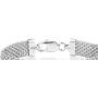 Miabella Solid 925 Sterling Silver Italian 12mm Mesh Link Chain Bracelet for Women Men, 6.5, 7, 7.5, 8, 8.5 Inch Made in Italy
