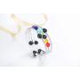 YONUO Women Crystal Bangle Bracelet Layered Wrap Chakra Healing Stone Beads Natural Gemstone Bracelets Fashion Jewelry for Valentine’s Day Gifts