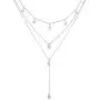 WangGao Stainless Steel Choker Necklaces Handmade Y Shape Tassel Star Crystal Long Pendant Multilayer Necklaces 3 Layer Chain Necklaces Set for Women Girls WangGao Stainless Steel Choker Necklaces Handmade Y Shape Tassel Star Crystal Long Pendant Multilayer Necklaces 3 Layer Chain Necklaces Set for Women Girls
