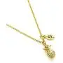 MEMGIFT Dainty 18K Gold Pineapple Necklace Petite Minimal Tropical Fruit Jewelry Personalized for Women Teen Girls Best Friend Sister Mom Daughter Girlfriend Bridesmaid Fiancee