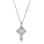 Celtic Cross Jewelry for Women Made in Ireland Sterling Silver Celtic Cross Necklace Small 7/8'' Cross Pendant with 18'' Chain Crafted in Co. Dublin, Ireland Celtic Cross Jewelry for Women Made in Ireland Sterling Silver Celtic Cross Necklace Small 7/8'' Cross Pendant with 18'' Chain Crafted in Co. Dublin, Ireland