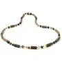 TipTopEco Unpolished Baltic Amber and Hazelwood Necklace for Adults - 17.7 Inches Long - Raw Green Beads TipTopEco Unpolished Baltic Amber and Hazelwood Necklace for Adults - 17.7 Inches Long - Raw Green Beads