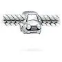 Soccer Mom Suv Jeep Automobile Car Charm Bead For Women Mother Wife Oxidized .925 Sterling Silver Fits European Bracelet