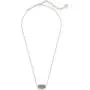 Kendra Scott Elisa Pendant Necklace for Women, Fashion Jewelry, Rhodium-Plated, Platinum Drusy Kendra Scott Elisa Pendant Necklace for Women, Fashion Jewelry, Rhodium-Plated, Platinum Drusy