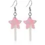 5 Pairs Cute Resin Star-shaped Lollipop Drop Earring Handmade Candy Color Simulation Food Dangle Earring 5 Pairs Cute Resin Star-shaped Lollipop Drop Earring Handmade Candy Color Simulation Food Dangle Earring