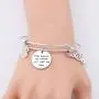 SEIRAA The Power of Three Jewelry Triquetra Bracelet Book Charm Wire Bangle Witches Jewelry Inspirational Gift SEIRAA The Power of Three Jewelry Triquetra Bracelet Book Charm Wire Bangle Witches Jewelry Inspirational Gift