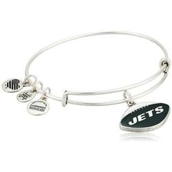 Alex and Ani Color Infusion New York Jets Football II Bangle