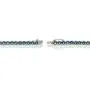 Ice Gems Sterling Silver London Blue Topaz 4mm Round Tennis Bracelet Ice Gems Sterling Silver London Blue Topaz 4mm Round Tennis Bracelet