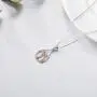BEBEWO 10K 14K 18K Gold Sister Pendant Necklace, Female Friendship Gold Necklace Jewelry for Best Friend/Women/Sister/Birthday BEBEWO 10K 14K 18K Gold Sister Pendant Necklace, Female Friendship Gold Necklace Jewelry for Best Friend/Women/Sister/Birthday
