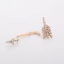 FXmimior Fashion Women Earrings Lucky Cupid ArrowDrop Dangle Earrings Jewelry (Gold)