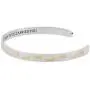 Reminder Bracelets for Women Two-Tone Footprints in The Sand Bracelet, Inspirational Jewelry & Gifts