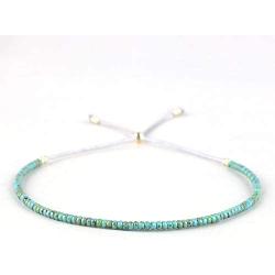 KELITCH Bohemian Summer Seed Beads Charm Strand Bracelet Handmade Womens Link Bracelets Fashion Jewelry Gift for Girl