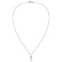 Mystic Egyptian ANKH Cross .925 Sterling Silver Pendant Necklace
