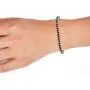 2.3mm Round Cut Simulated Black Diamond Eternity Tennis Bracelet In 14K White Gold Over 925 Sterling Silver 2.3mm Round Cut Simulated Black Diamond Eternity Tennis Bracelet In 14K White Gold Over 925 Sterling Silver