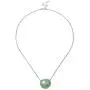 Belacqua Sterling Silver Natural Jade Heart Necklace for Women Belacqua Sterling Silver Natural Jade Heart Necklace for Women