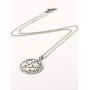 cooltime Stainless Steel Pentacle Pendant Necklace Pentagram Celtic Knot Star Circle Crescent Charm Jewelry