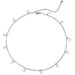 Frodete Gold Star Choker Necklace for Women Cute Necklace for Teen Girls Trendy Star Necklace Choker Adjustable