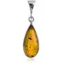 Ian and Valeri Co. Amber Sterling Silver Classic Pendant Necklace Chain 18 Inches Ian and Valeri Co. Amber Sterling Silver Classic Pendant Necklace Chain 18 Inches
