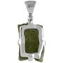Starborn Sterling Silver Natural 20-30 carat Moldavite Pendant