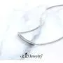 555Jewelry Womens Stainless Steel Classic Bar Cubic Zirconia Pendant Necklace 555Jewelry Womens Stainless Steel Classic Bar Cubic Zirconia Pendant Necklace