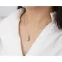 Pearl Necklace Infinity Pendant Freshwater Cultured/Tahitian Black Pearl Necklace with Sterling Silver Chain Gift for Women Girls Valentines Day Pearl Necklace Infinity Pendant Freshwater Cultured/Tahitian Black Pearl Necklace with Sterling Silver Chain Gift for Women Girls Valentines Day