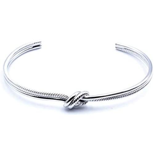 Origin New Silver Knot Bracelet for Women and Girls, Stylish and Delicate, Gorgeous Gift