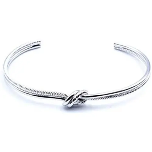 Origin New Silver Knot Bracelet for Women and Girls, Stylish and Delicate, Gorgeous Gift