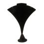 Black Velvet Jewelry Earring and Necklace Display Stand ~ 7 1/2'' Tall x 5 1/2'' Wide