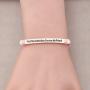 Zuo Bao Christian Jewelry Religious Gift First My Godmother Forever My Friends Bracelet Godmother Gift from Goddaughter Godson Godchild