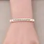 Zuo Bao Christian Jewelry Religious Gift First My Godmother Forever My Friends Bracelet Godmother Gift from Goddaughter Godson Godchild