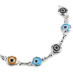 SurArt Evil Eye Bracelet For Women Charm Bracelet Jewelry Gift