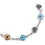 SurArt Evil Eye Bracelet For Women Charm Bracelet Jewelry Gift