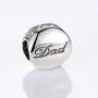 Eternalll Love Life Dad Mom Sister Bead Charms Authentic 925 Sterling Silver Jewellery Crystal Beads Love Family Best Birthday for European Charms Bracelet (DAD) Eternalll Love Life Dad Mom Sister Bead Charms Authentic 925 Sterling Silver Jewellery Crystal Beads Love Family Best Birthday for European Charms Bracelet (DAD)