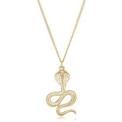 MYANAIL Gold Silver Snake Pendant Necklace Personality Animal Viper Jewelry Cobra Necklace for Women